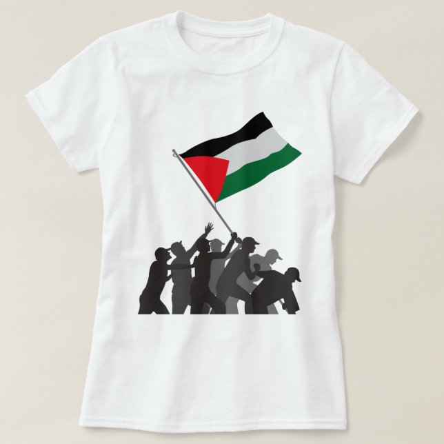 Fria Palestina T-shirt (Design framsida)