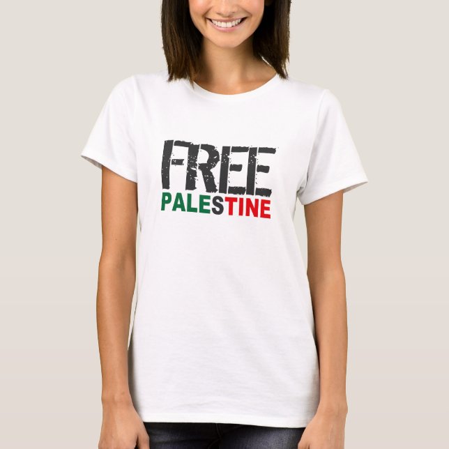 Fria Palestina T-shirt (Framsida)