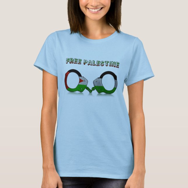 Fria Palestina T Shirt (Framsida)