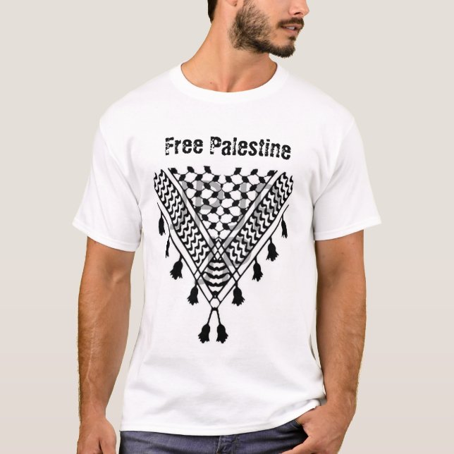Fria Palestina T-Shirt (Framsida)