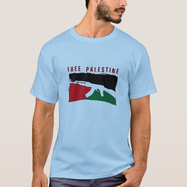 Fria Palestina T Shirt (Framsida)