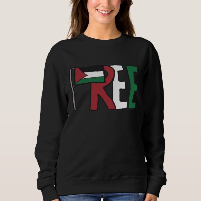 Fria Palestina T Shirt (Framsida)