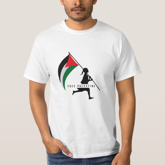 Fria Palestina T Shirt (Framsida)