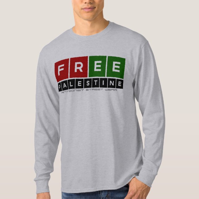 Fria Palestina! T-shirt (Framsida)