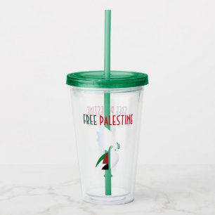 Fria Palestina Take Away Mugg