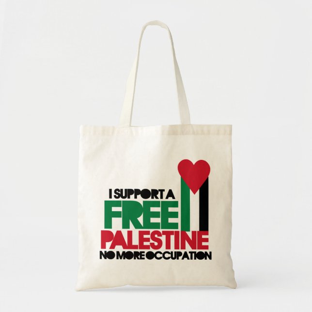 Fria Palestina Tygkasse (Framsidan)