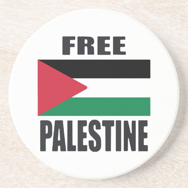 Fria Palestina Underlägg (Framsidan)