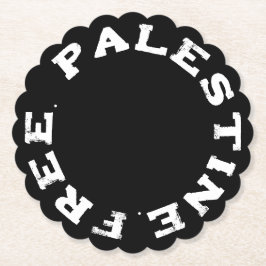 Fria Palestina Underlägg Papper