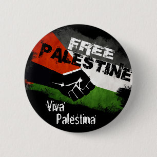 Fria Palestina - Viva Palestina Knapp