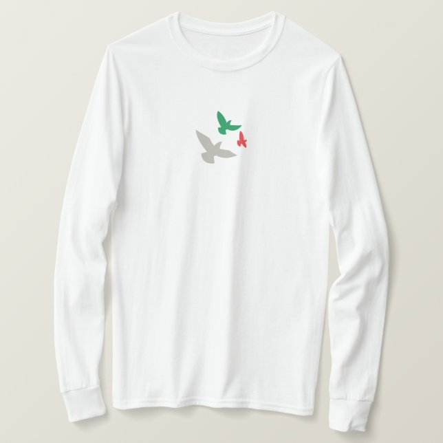 Fria Palestinas advokat T Shirt (Design framsida)