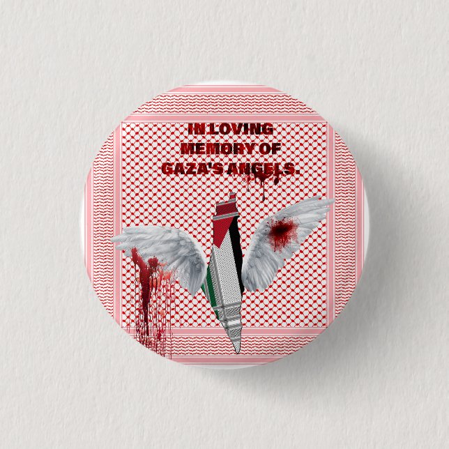 Fria palestinska centret, palestinska Scarf-tema Knapp (Framsida)