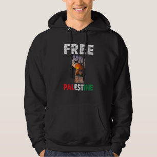Fria palestinska För manar eller kvinnor jag står  Hoodie