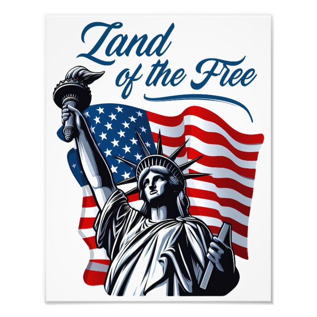 Fria - Patriotiska Fototryck (Framsidan)