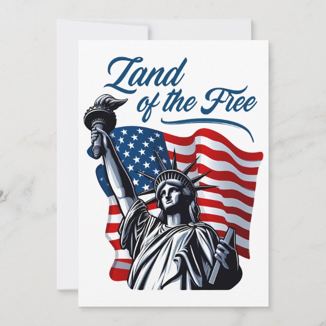 Fria - Patriotiska Julkort (Framsida)