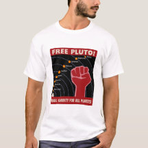 FRIA PLUTO! Jämbördig gravitation för alla planet!