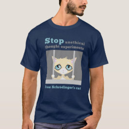 Fria Schrodingers katt T Shirt