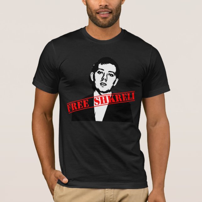Fria Shkreli T-shirt (Framsida)