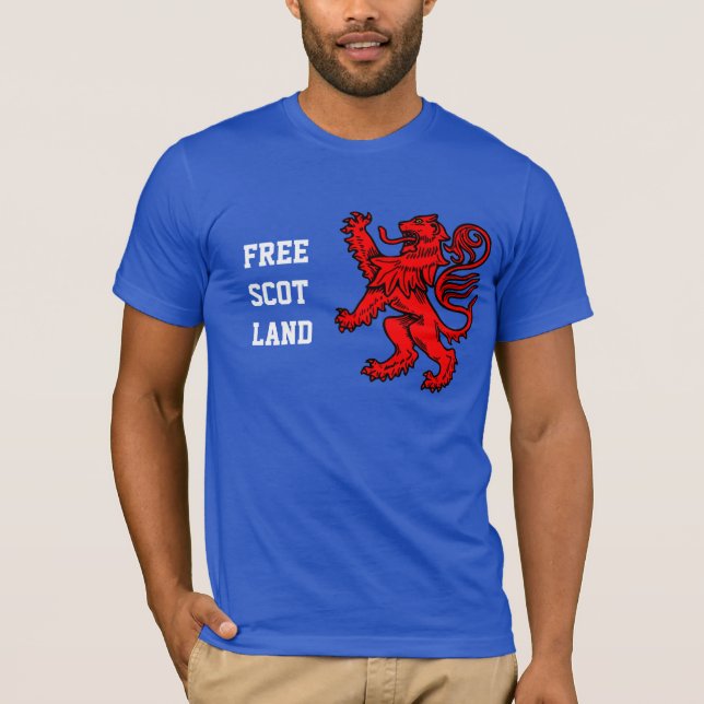 FRIA SKOTTLAND! T SHIRT (Framsida)