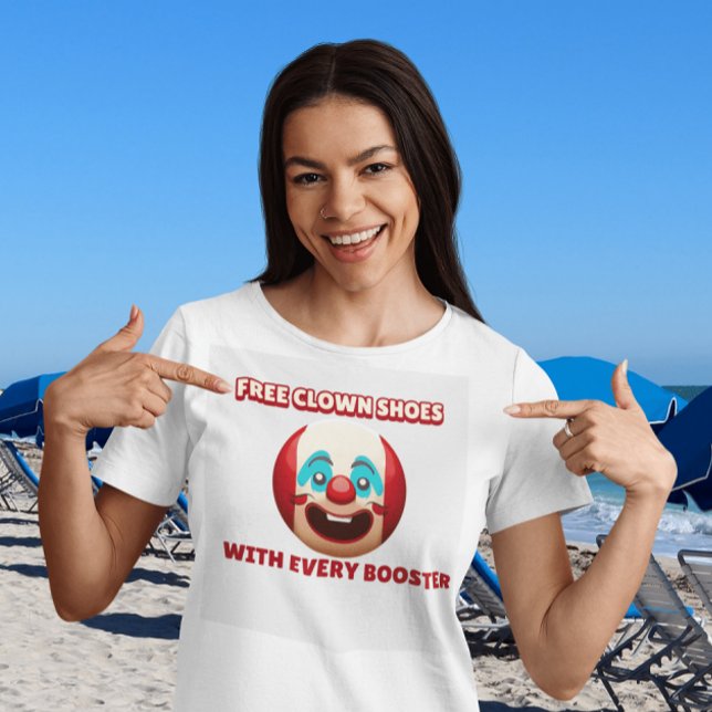 FRIA STÄNGDA SKYLTAR MED VARJE BOOSTER ANTIVAX T SHIRT (Skapare uppladdad)