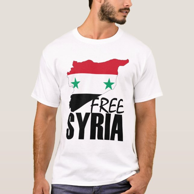 Fria Syrien Tee Shirt (Framsida)