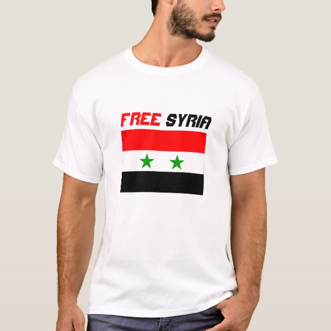Fria Syrien Tee Shirt (Framsida)