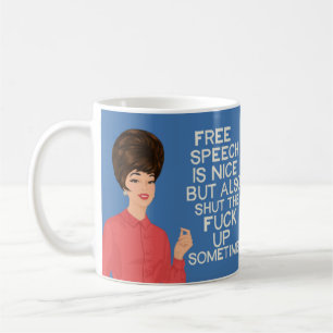 Fria tal är trevligt...... men.... kaffemugg
