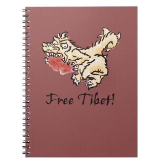 Fria Tibet Anteckningsbok