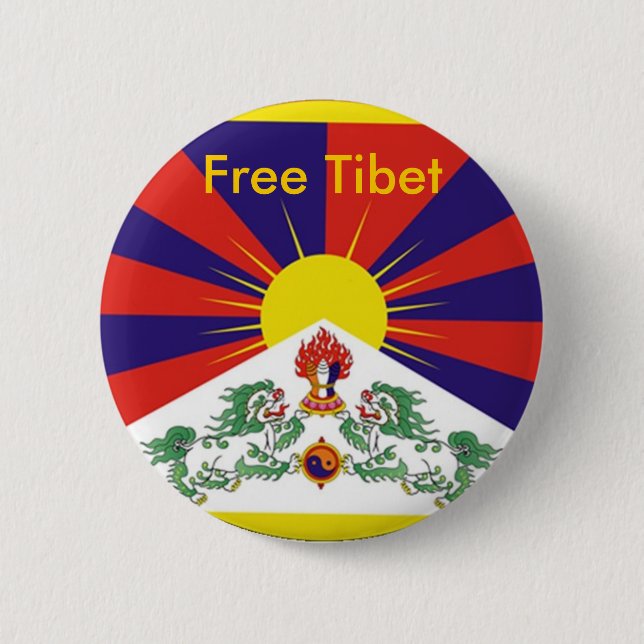 Fria Tibet Knapp (Framsida)