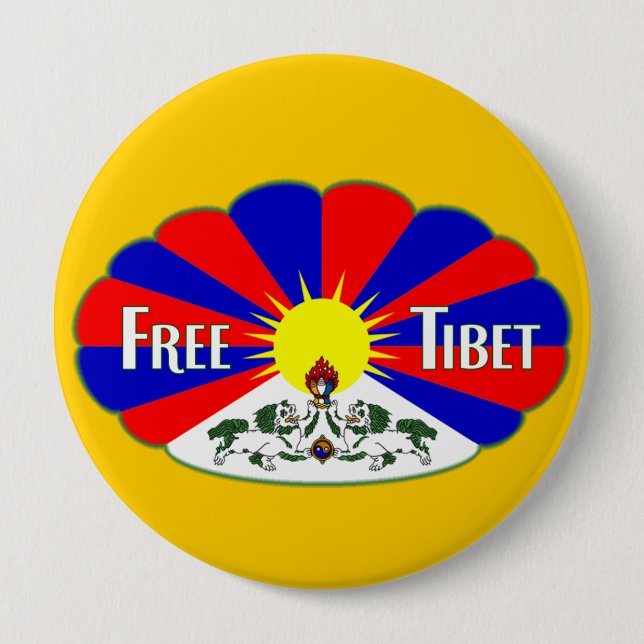 Fria Tibet Knapp (Framsida)