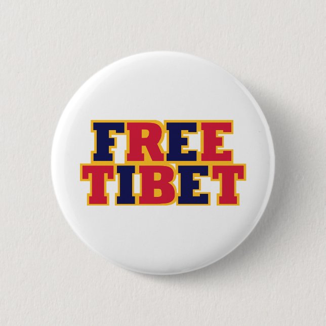Fria Tibet Knapp (Framsida)