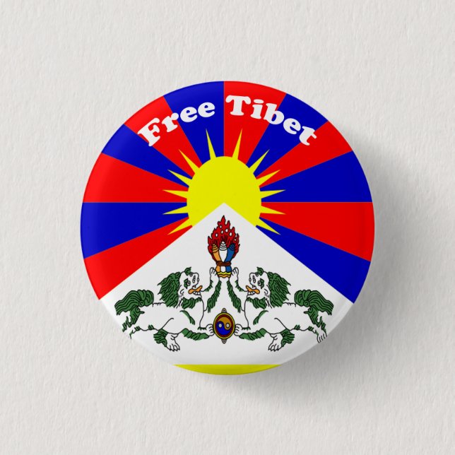 Fria Tibet Knapp (Framsida)