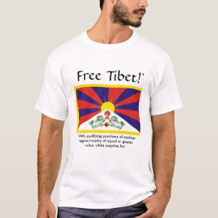 Fria Tibet (med kvalificeringköp) T Shirt
