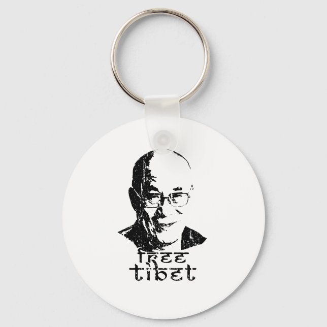 Fria Tibet Nyckelring (Framsida)
