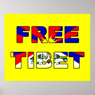 Fria Tibet Poster