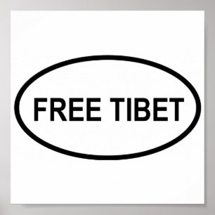 Fria Tibet Poster