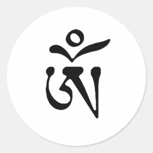 FRIA TIBET RUNT KLISTERMÄRKE