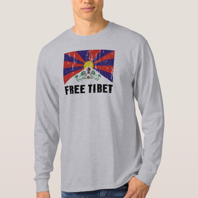FRIA TIBET T-tröja T Shirt (Framsida)