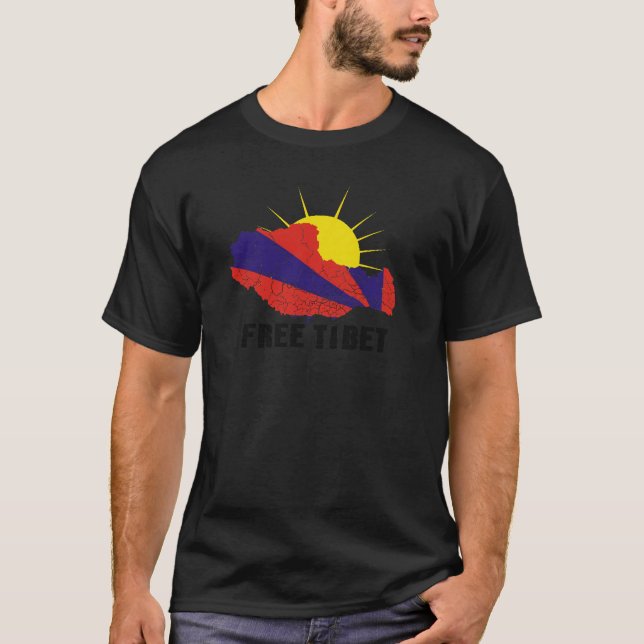 FRIA TIBET/TIBETAN FRIHET T-SHIRT (Framsida)