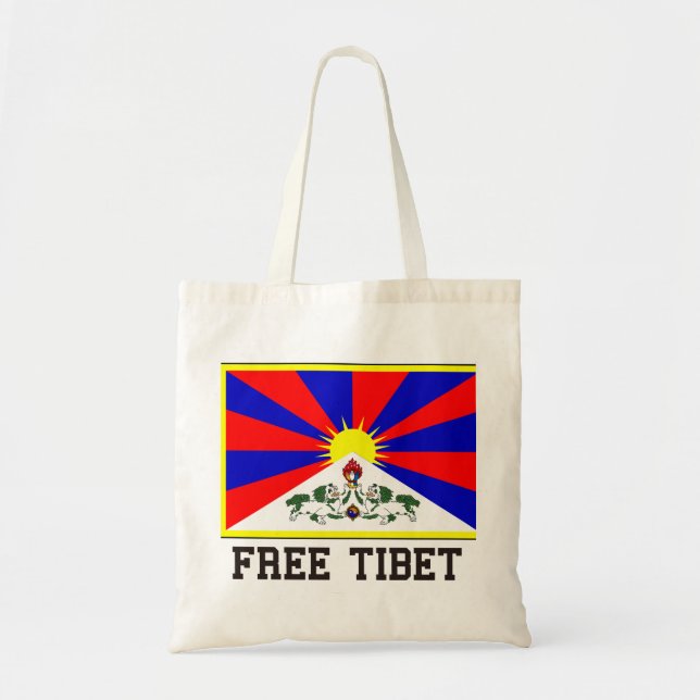 Fria Tibet Tygkasse (Framsidan)