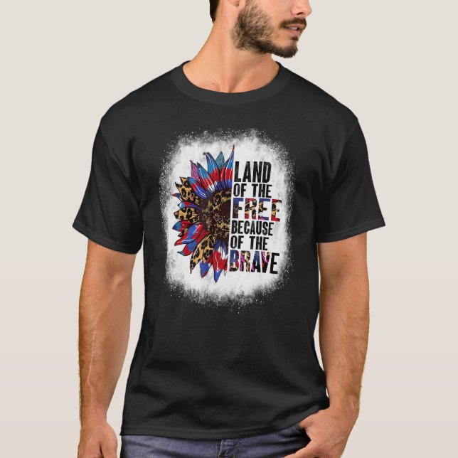 Fria tomter på grund av Modiga Sol T Shirt (Framsida)
