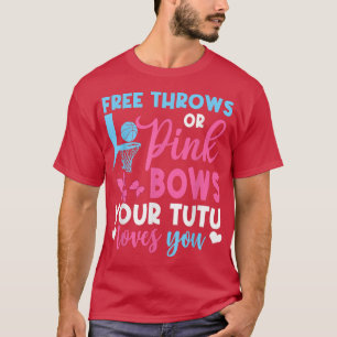 Fria toner eller Rosa Bows Tutu Kärlek som du Gend T Shirt