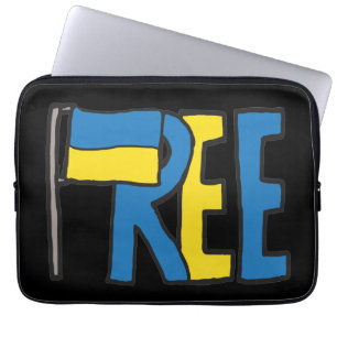Fria Ukraina Laptop Fodral