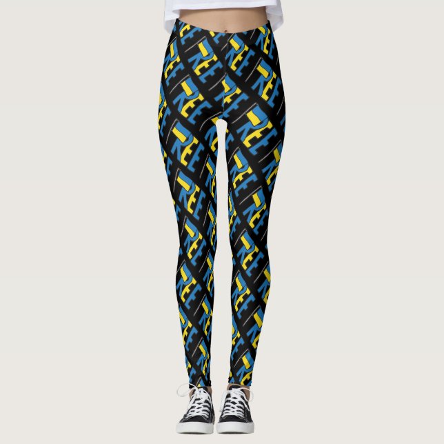 Fria Ukraina Leggings (Framsida)