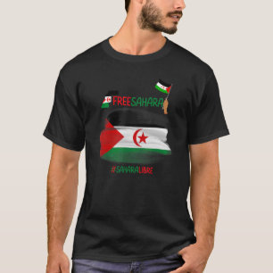 Fria Westerna Sahara Sahra Sahrawi T Shirt