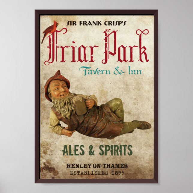 Friar Park Tavern & Inn Poster (Framsidan)