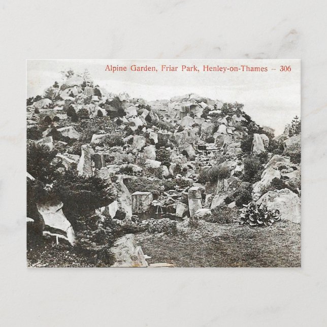 Friar Park-vykort nr 7 Vykort (Framsida)