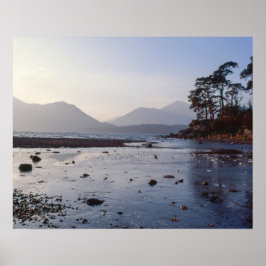 Friar's Crag Derwent Vatten England Card Poster