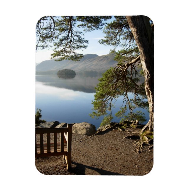 Friar's Crag, Derwentwater, Sjö Magnet (Vertikal)