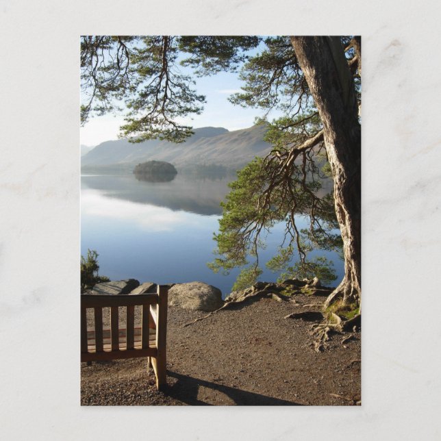 Friar's Crag, Derwentwater, Sjö Vykort (Framsida)