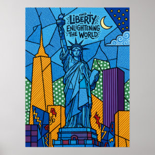 FRIBHETENS STATY POSTER